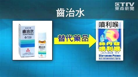 齒治水代替|食藥署說明有關媒體報導”最大缺藥潮引爆”